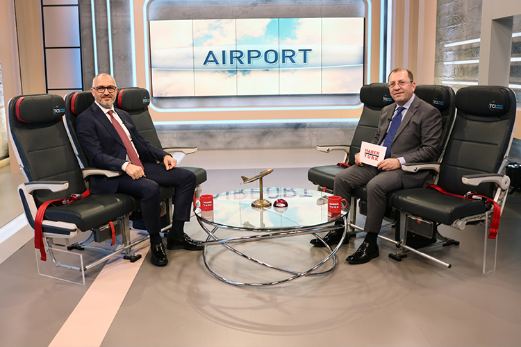 Genel Müdürümüz Sn. Hüseyin Hilmi Aslanoğlu, Habertürk TV’de yayımlanan Airport programında Sn. Guntay Simsek’in konuğu oldu.